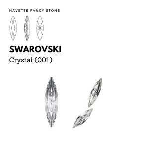 SWAROVSKI 4200 NAVETTE FANCY STONE CLEAR