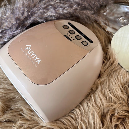 4TH GEN RUYIYA 36W LED LAMP (RECHARGEABLE) - MILK TEA