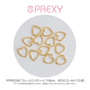 FRAME RING HEART GOLD YPRX5340
