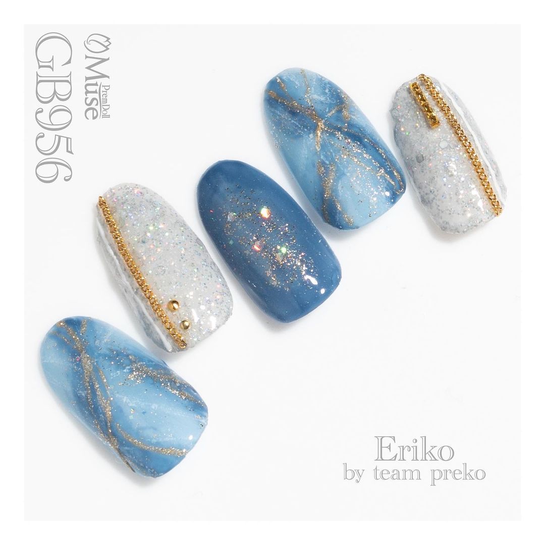 PREMDOLL MUSE GB956 BLUE ROSETTA