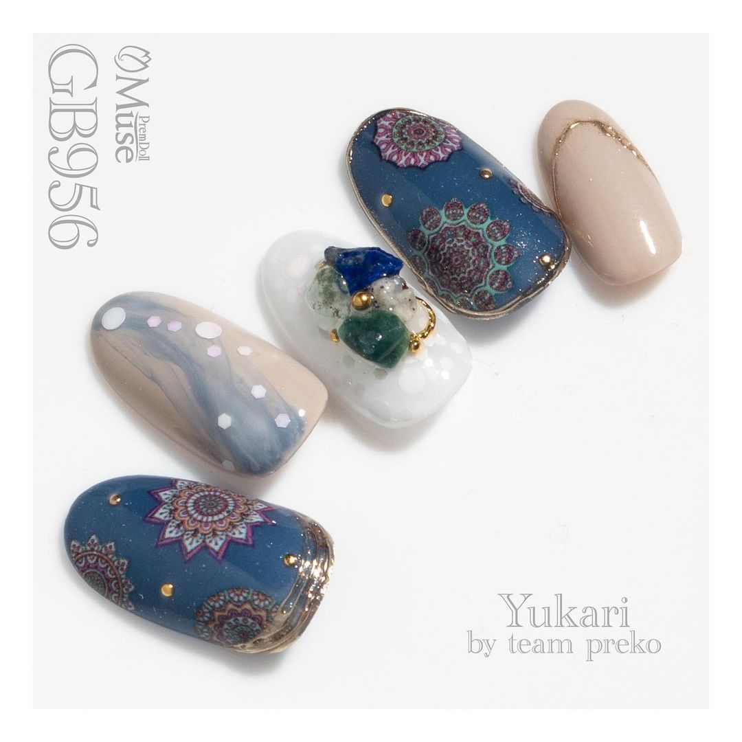 PREMDOLL MUSE GB956 BLUE ROSETTA