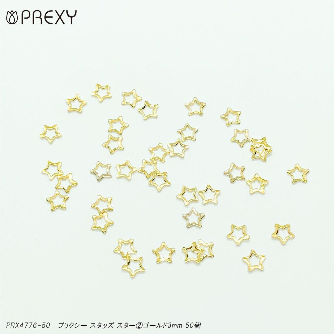 PREXY STUDS STAR ② GOLD