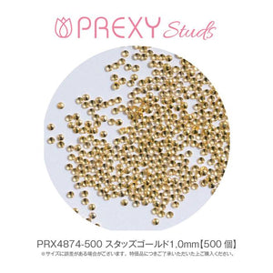 PREXY STUDS GOLD 1.0mm PRX4874