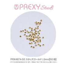 Load image into Gallery viewer, PREXY STUDS GOLD 1.0mm PRX4874
