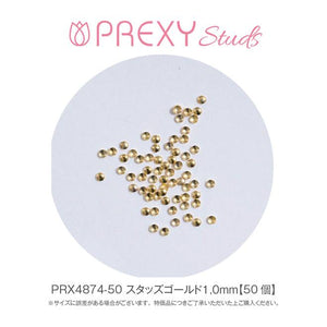 PREXY STUDS GOLD 1.0mm PRX4874