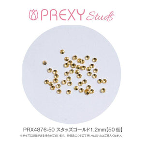 PREXY STUDS GOLD 1.2mm PRX4876