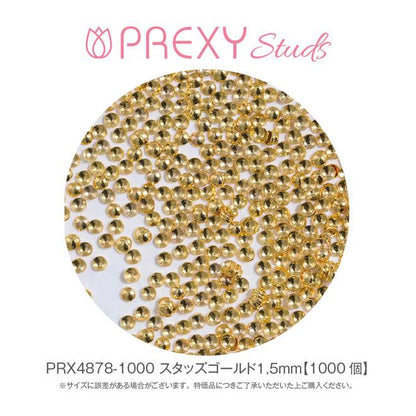 PREXY STUDS GOLD 1.5mm PRX4878