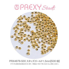 Load image into Gallery viewer, PREXY STUDS GOLD 1.5mm PRX4878
