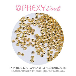 PREXY STUDS GOLD 2.0mm PRX4880
