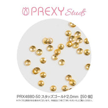 Load image into Gallery viewer, PREXY STUDS GOLD 2.0mm PRX4880
