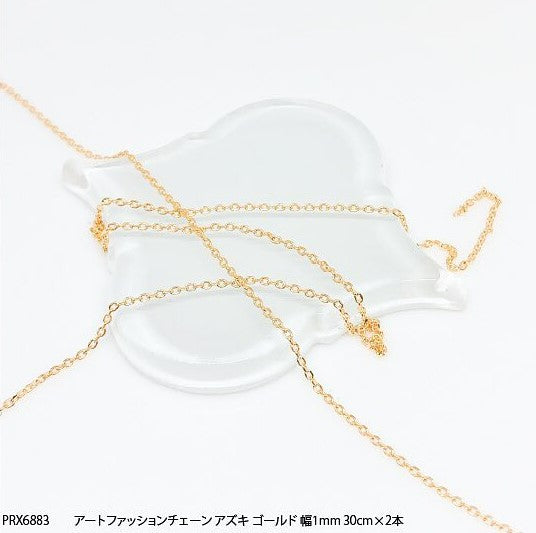 ART FASHION CHAIN AZUKI GOLD PRX6883