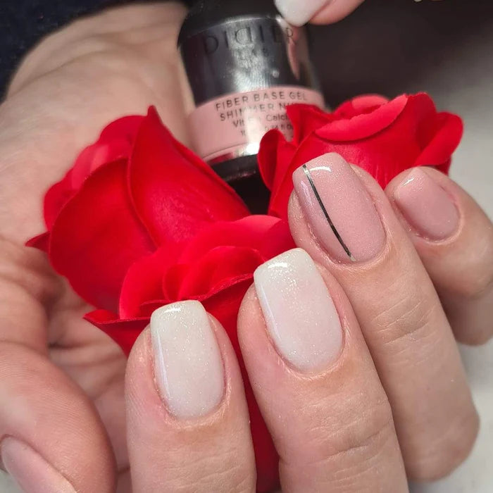 DIDIER LAB FIBER BASE GEL - SHIMMER NUDE