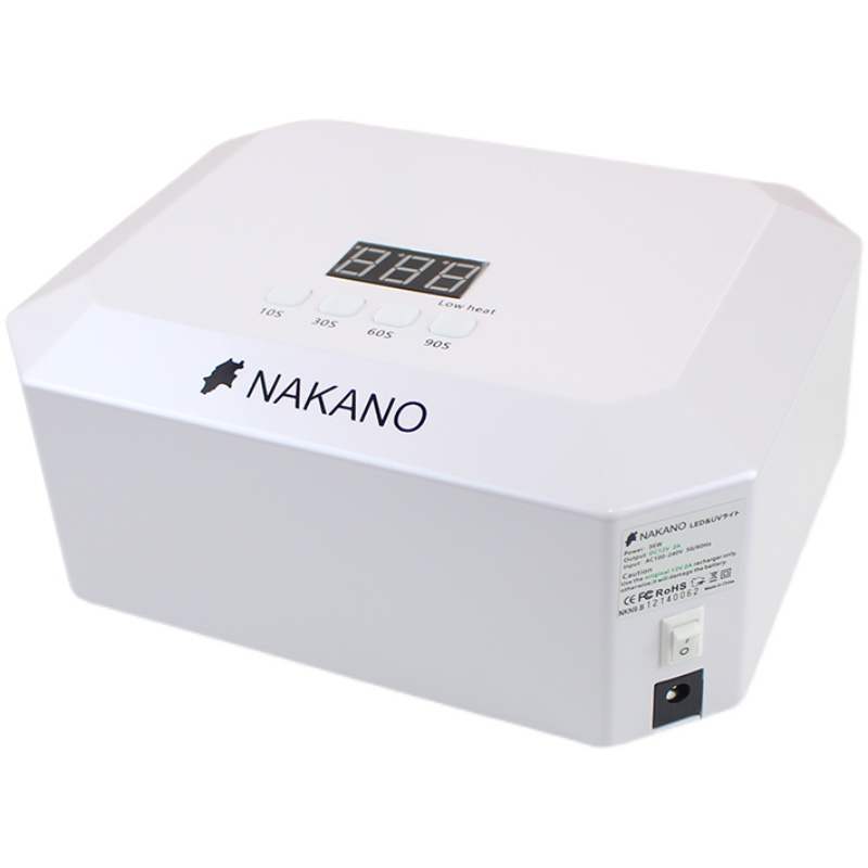NAKANO RECHARGEABLE 36W LAMP – Nail Wonderland NAKANO RECHARGEABLE 36W LAMP – Nail Wonderland