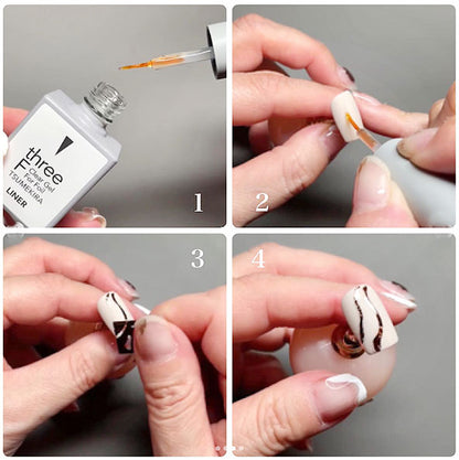 TSUMEKIRA THREE-F CLEAR GEL FOR FOIL (LINER) | TF-FCG-103