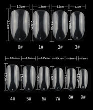 Load image into Gallery viewer, NAIL TIPS 600PC (NATURAL OVAL)
